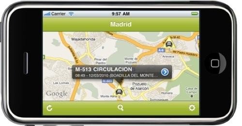 Controla el estado de las carreteras desde el iPhone con iVía DGT