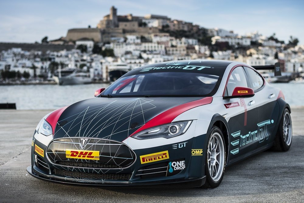 Tesla Model S P100D: listo para competir en las Electric GT Racing series