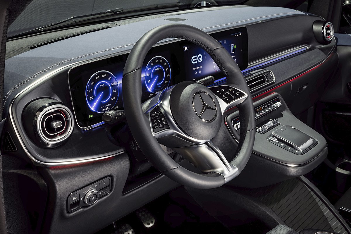 mercedes eqv 2024 eléctrica 2024 salpicadero