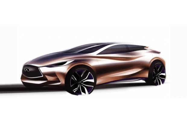 Prototipo Infiniti Q30 Concept, listo para el Salón de Frankfurt