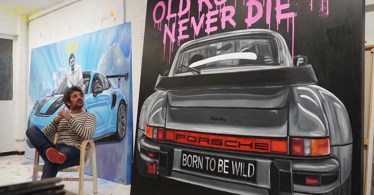 Porsche y el arte: no te resistirás a ir a sus concesionarios