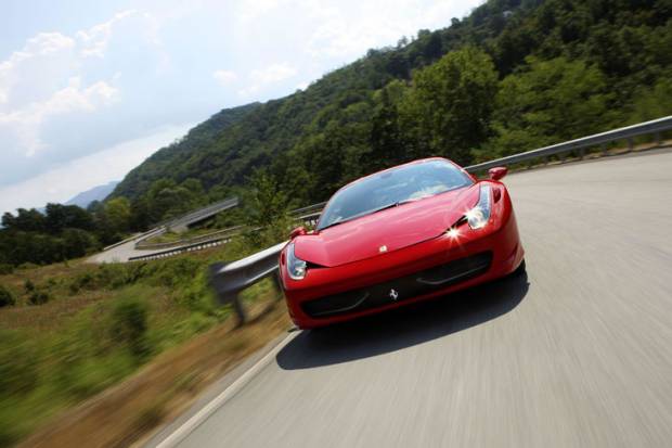 Ferrari 458 Italia, en Frankfurt