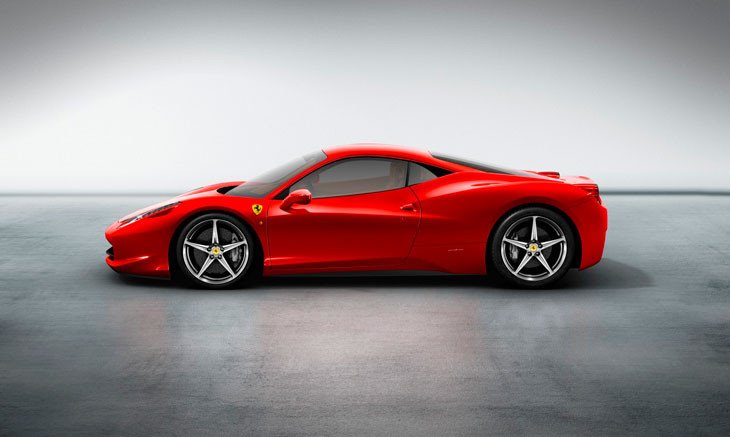 Ferrari 458 Italia, en Frankfurt