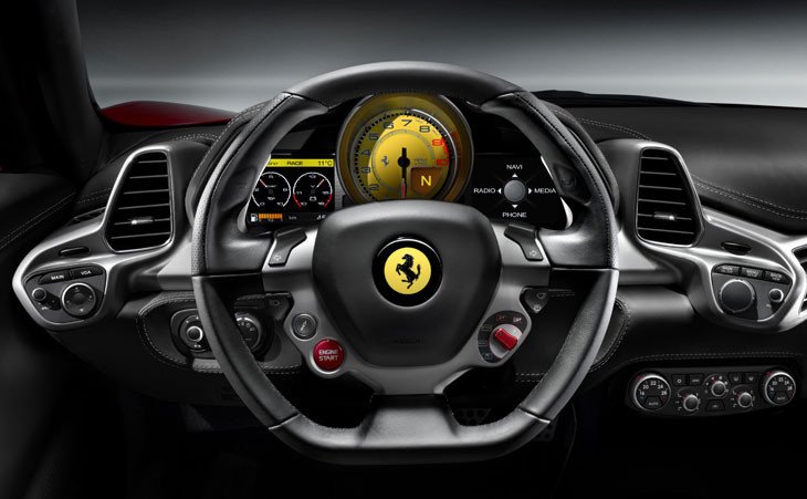 Ferrari 458 Italia, en Frankfurt