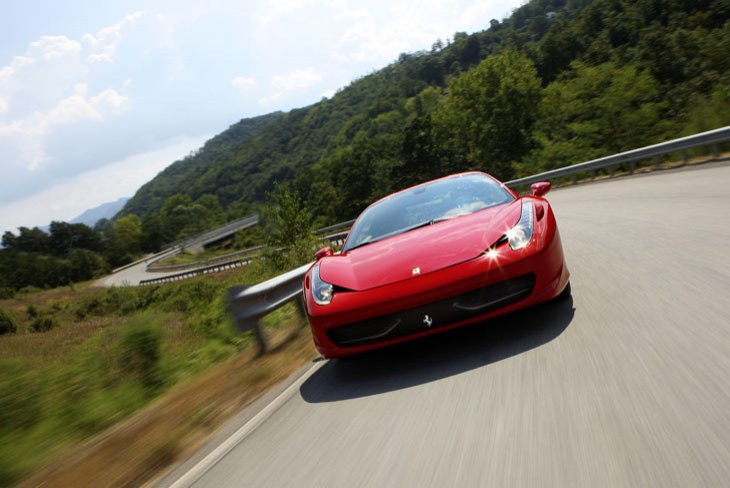 Ferrari 458 Italia, en Frankfurt
