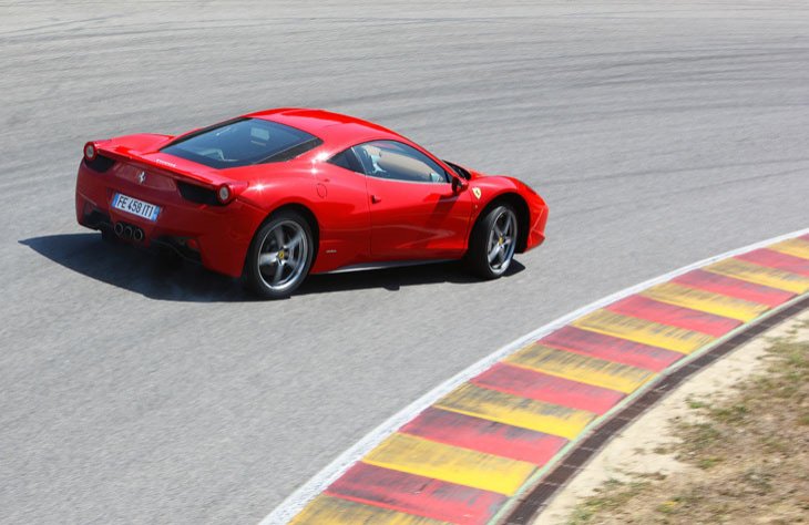 Ferrari 458 Italia, en Frankfurt