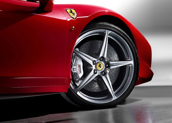 Ferrari 458 Italia, en Frankfurt