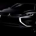 Primeros bocetos del Mitsubishi Outlander PHEV Concept-S