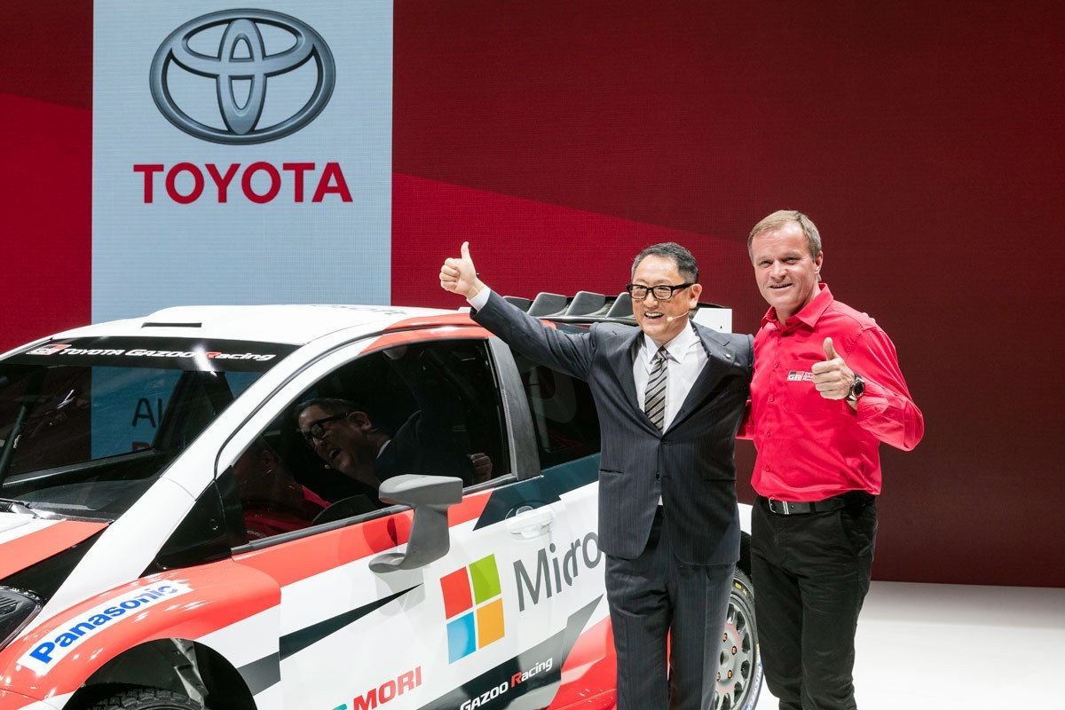 Toyota y Microsoft unen sus fuerzas en el Mundial de Rallyes