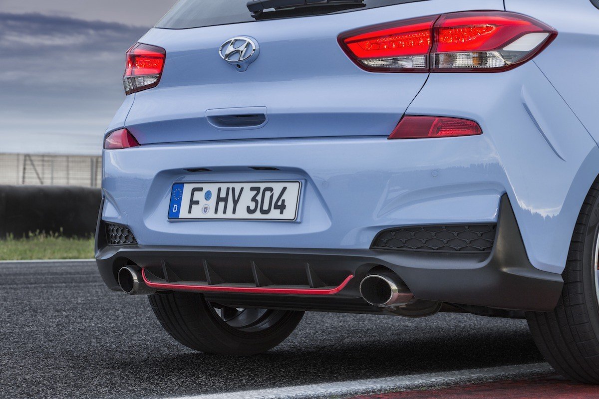 Hyundai i30 N, con N de Nürburgring