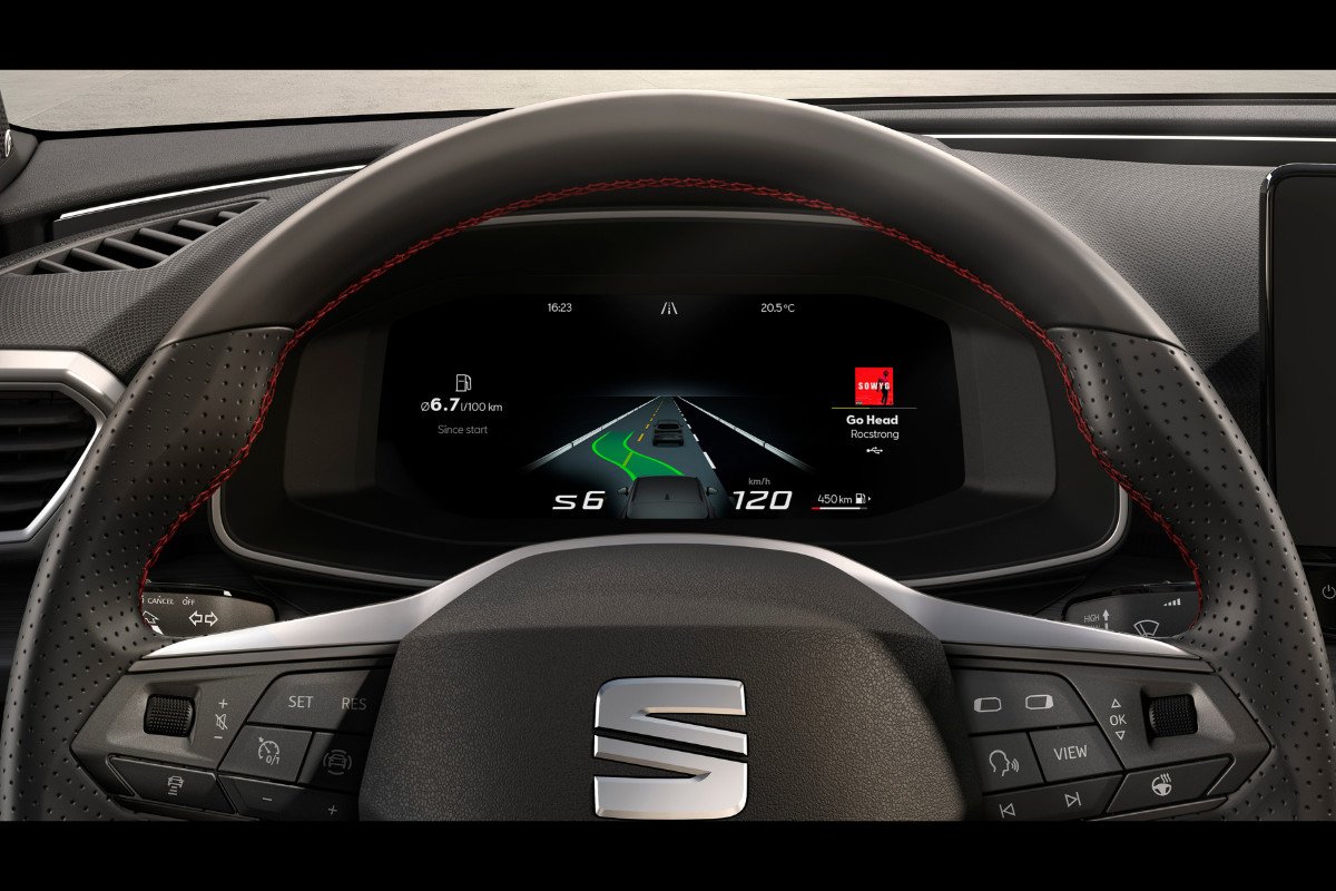 Seat Leon 2024 Digital Cockpit