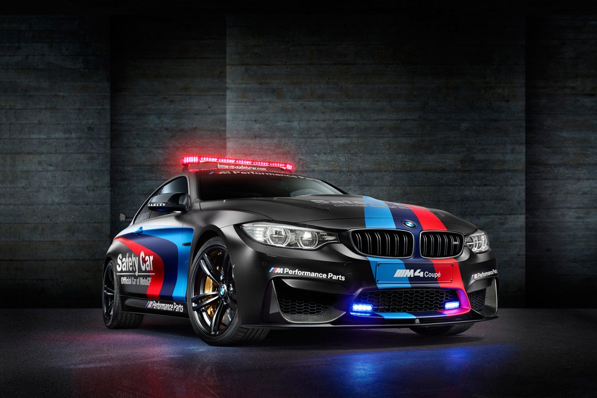 El BMW M4 MotoGP Safety Car estrena la inyección de agua