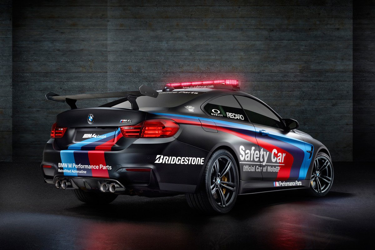 El BMW M4 MotoGP Safety Car estrena la inyección de agua