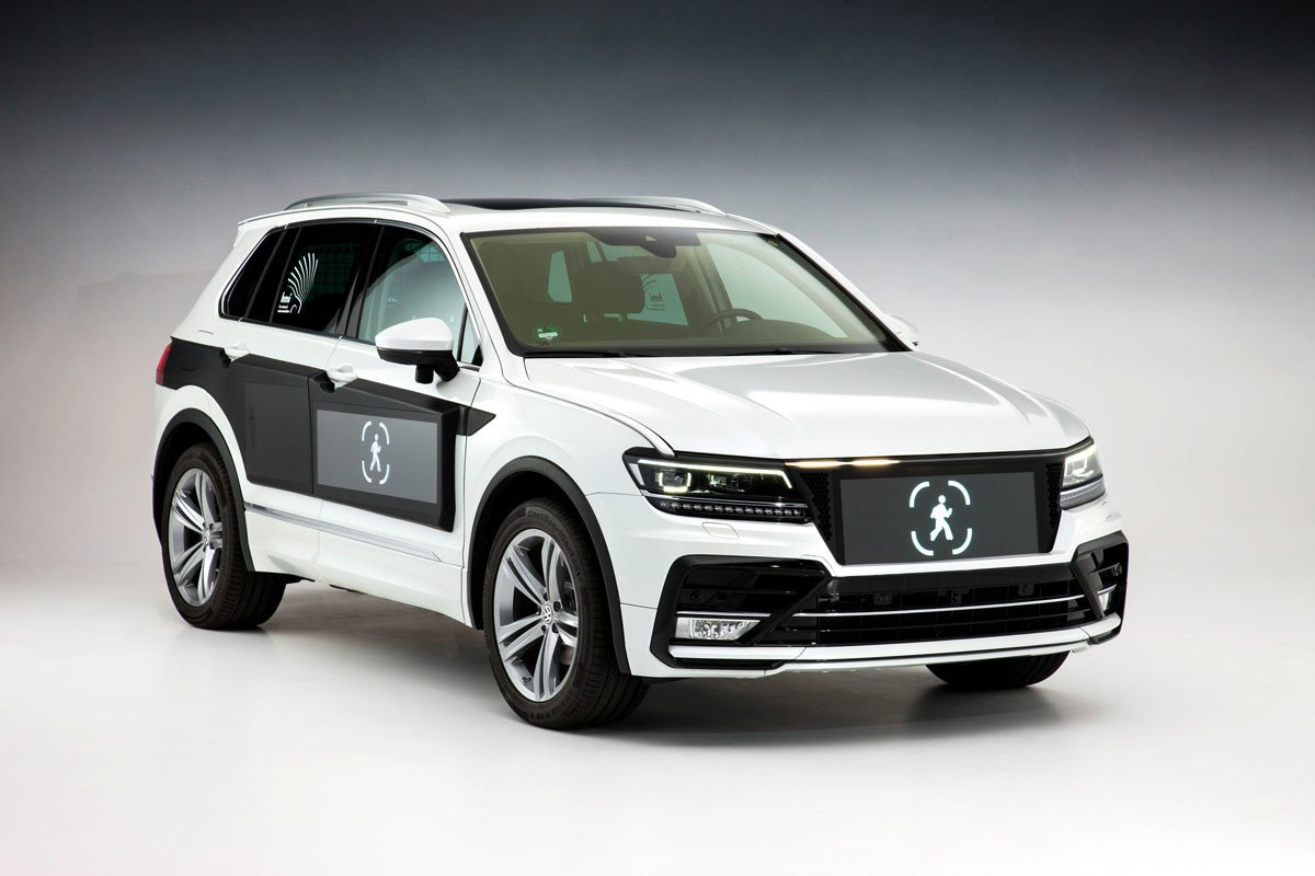 Volkswagen presenta los faros del futuro