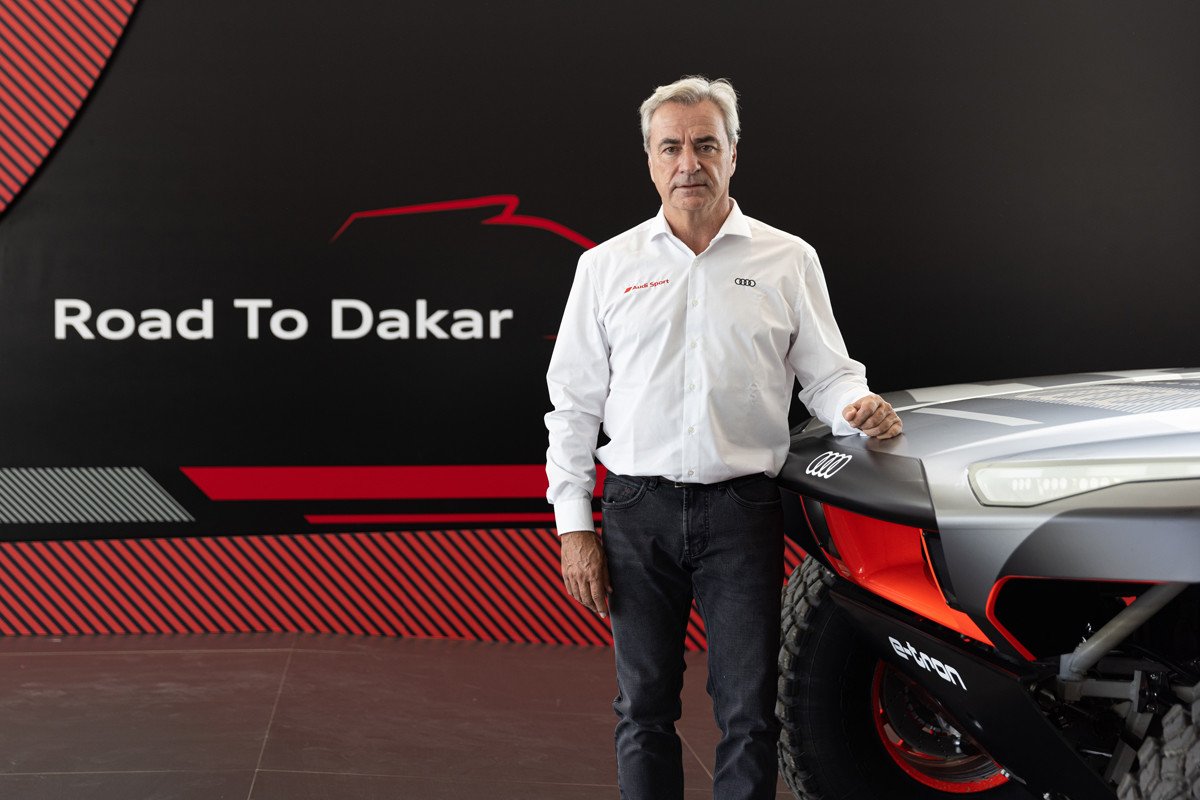 Carlos Sainz presenta el Audi RS Q e-tron en España