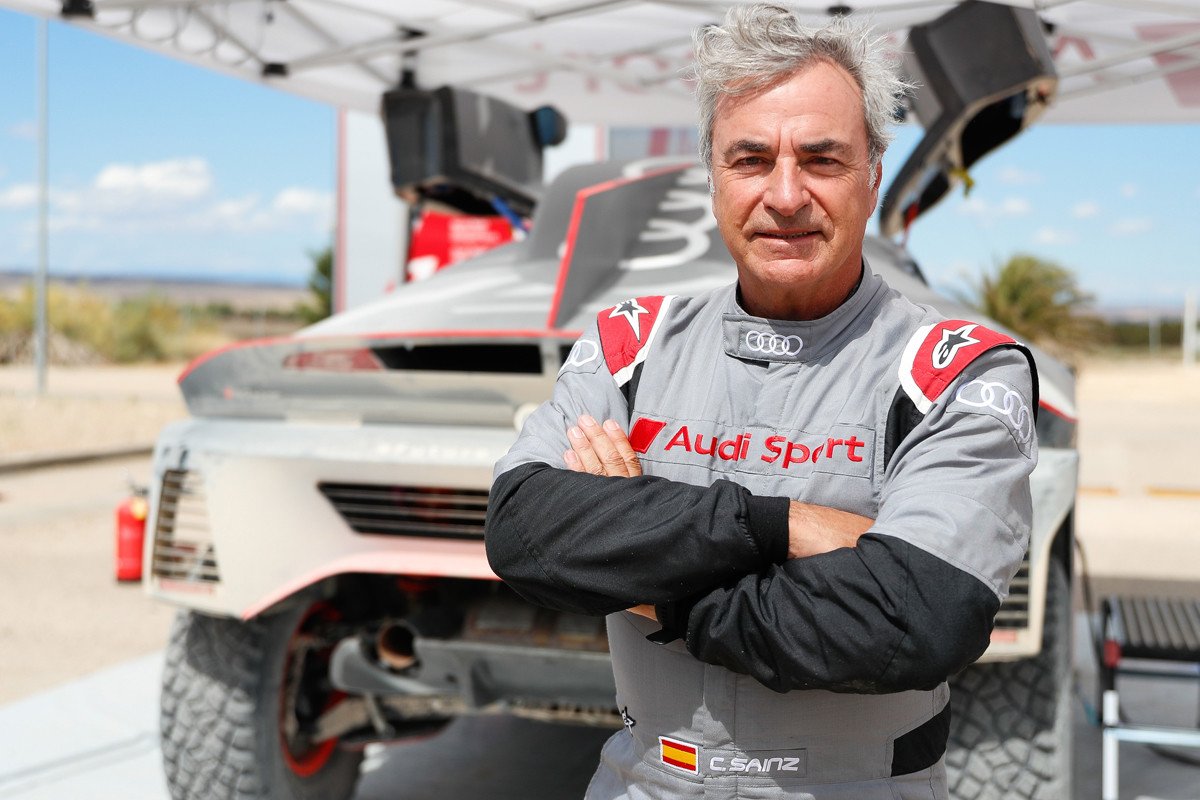 Carlos Sainz presenta el Audi RS Q e-tron en España