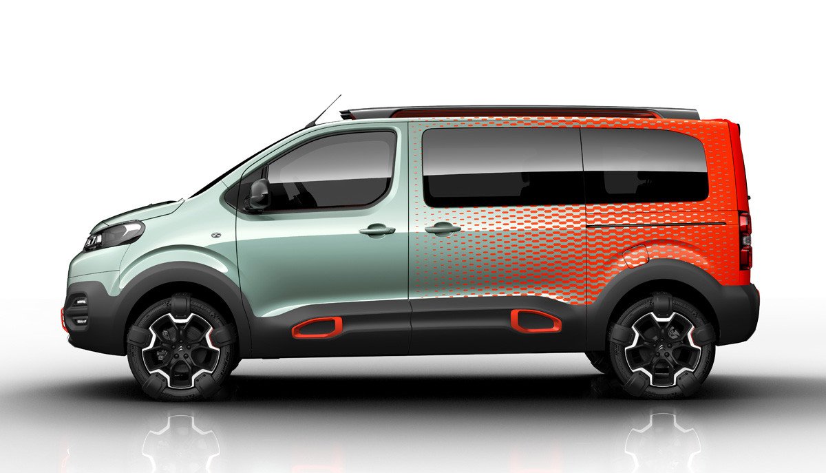 Hyphen Concept, el Citroën SpaceTourer más cañero