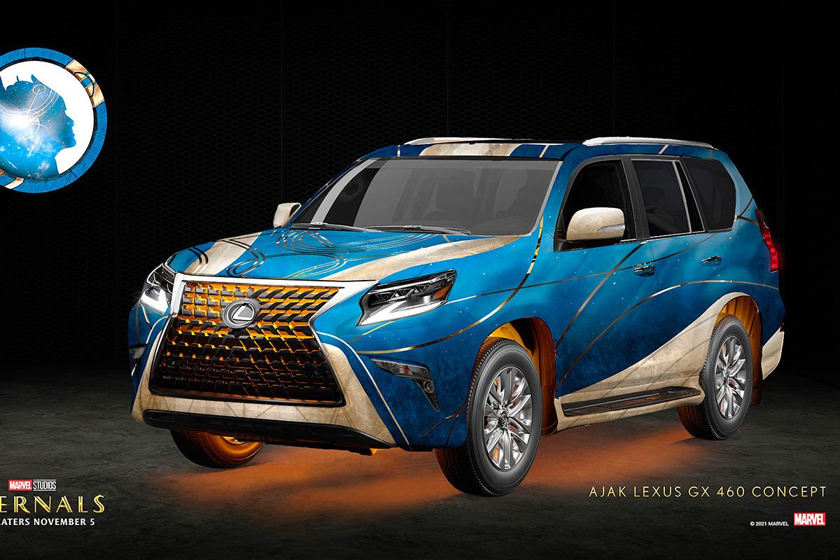 Lexus presenta los vehículos Eternals de Marvel Studios