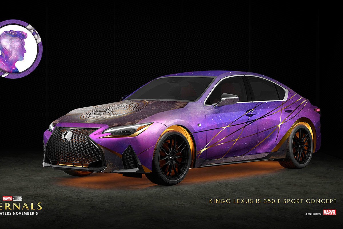 Lexus presenta los vehículos Eternals de Marvel Studios