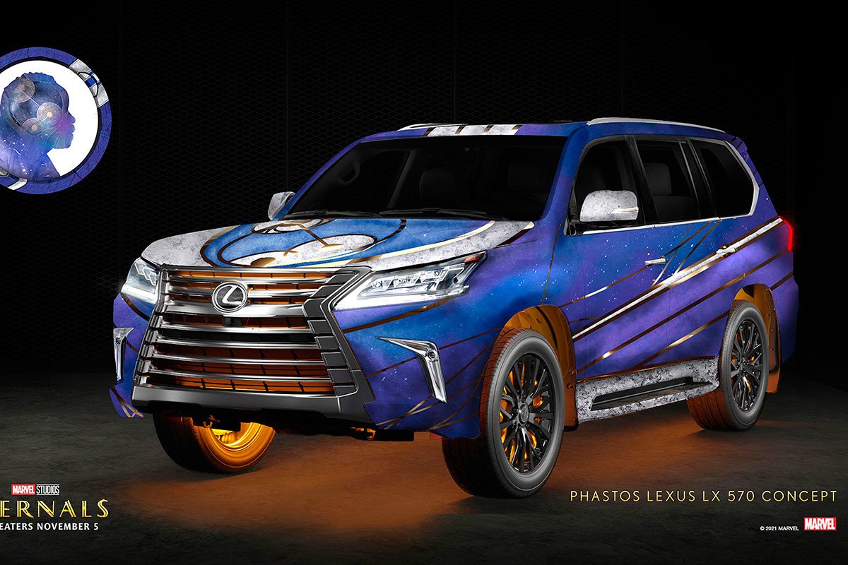 Lexus presenta los vehículos Eternals de Marvel Studios