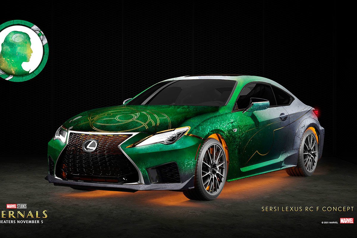 Lexus presenta los vehículos Eternals de Marvel Studios