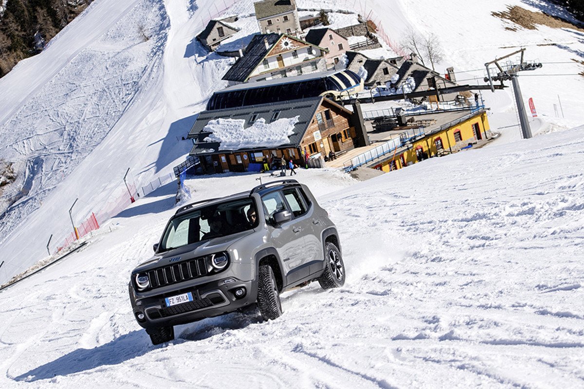 cosas maletero invierno coche nieve