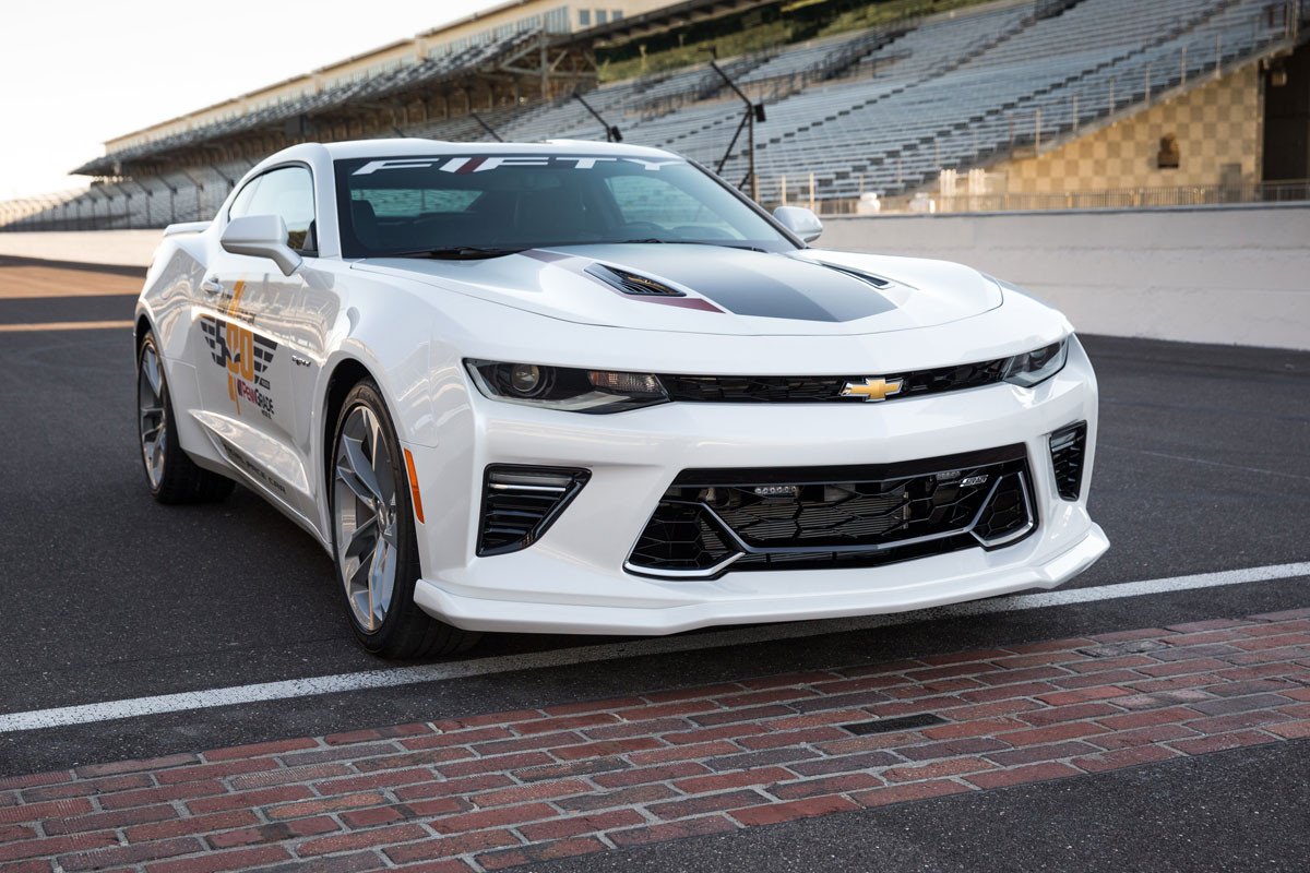 Camaro 50 Anniversary para comandar las 500 Millas de Indianápolis