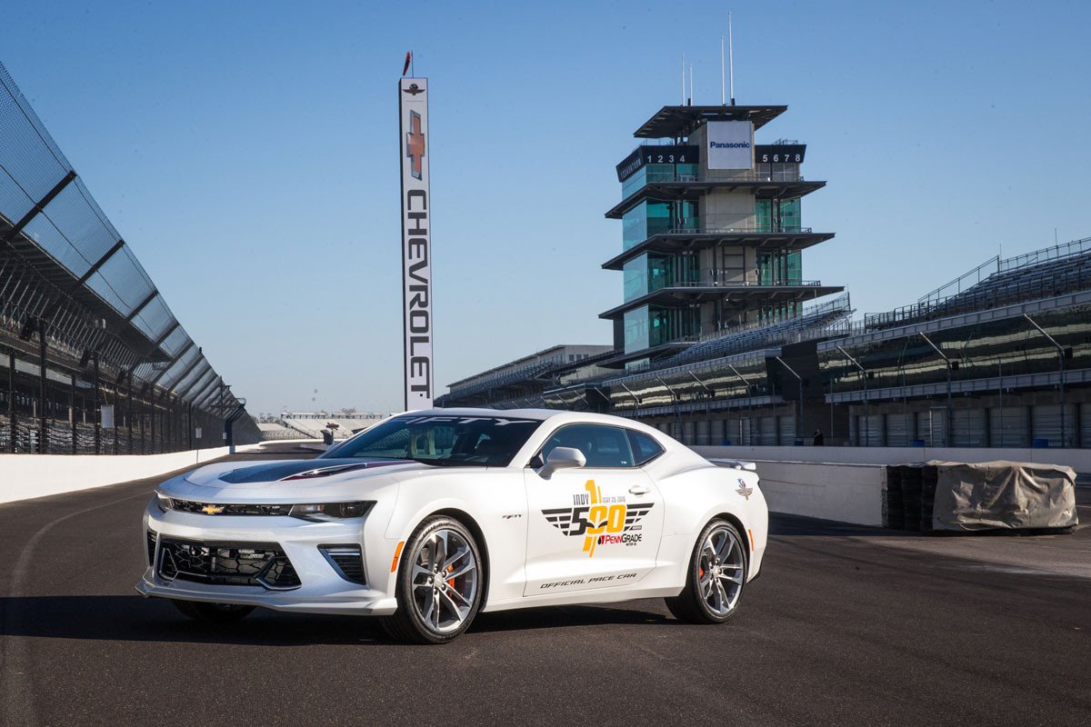 Camaro 50 Anniversary para comandar las 500 Millas de Indianápolis