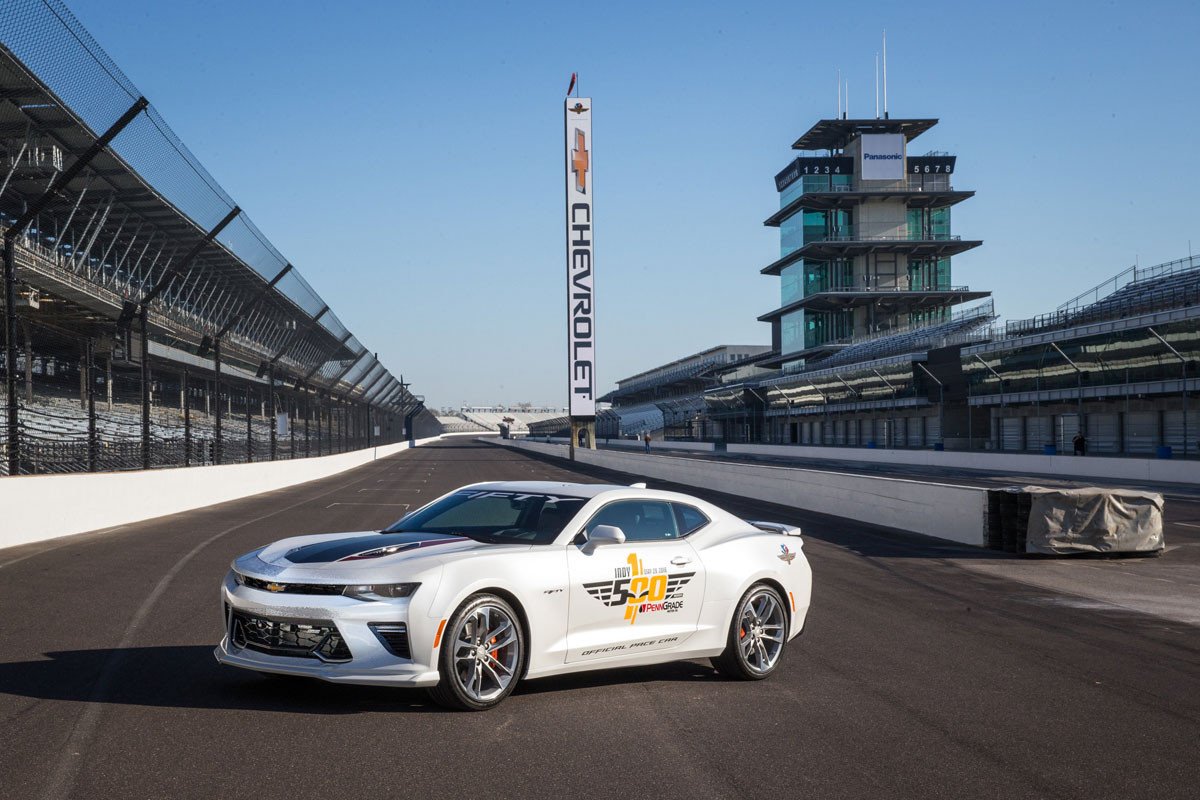 Camaro 50 Anniversary para comandar las 500 Millas de Indianápolis