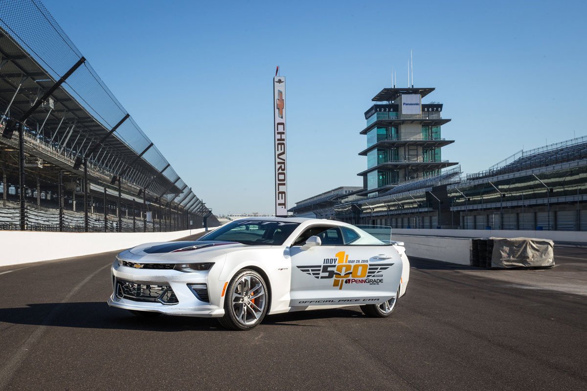 Camaro 50 Anniversary para comandar las 500 Millas de Indianápolis