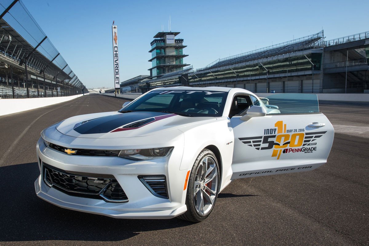 Camaro 50 Anniversary para comandar las 500 Millas de Indianápolis