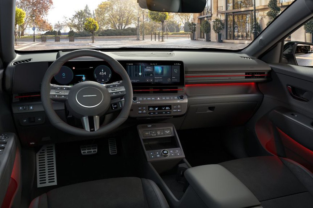 Hyundai Kona eléctrico N Line 2024_interior