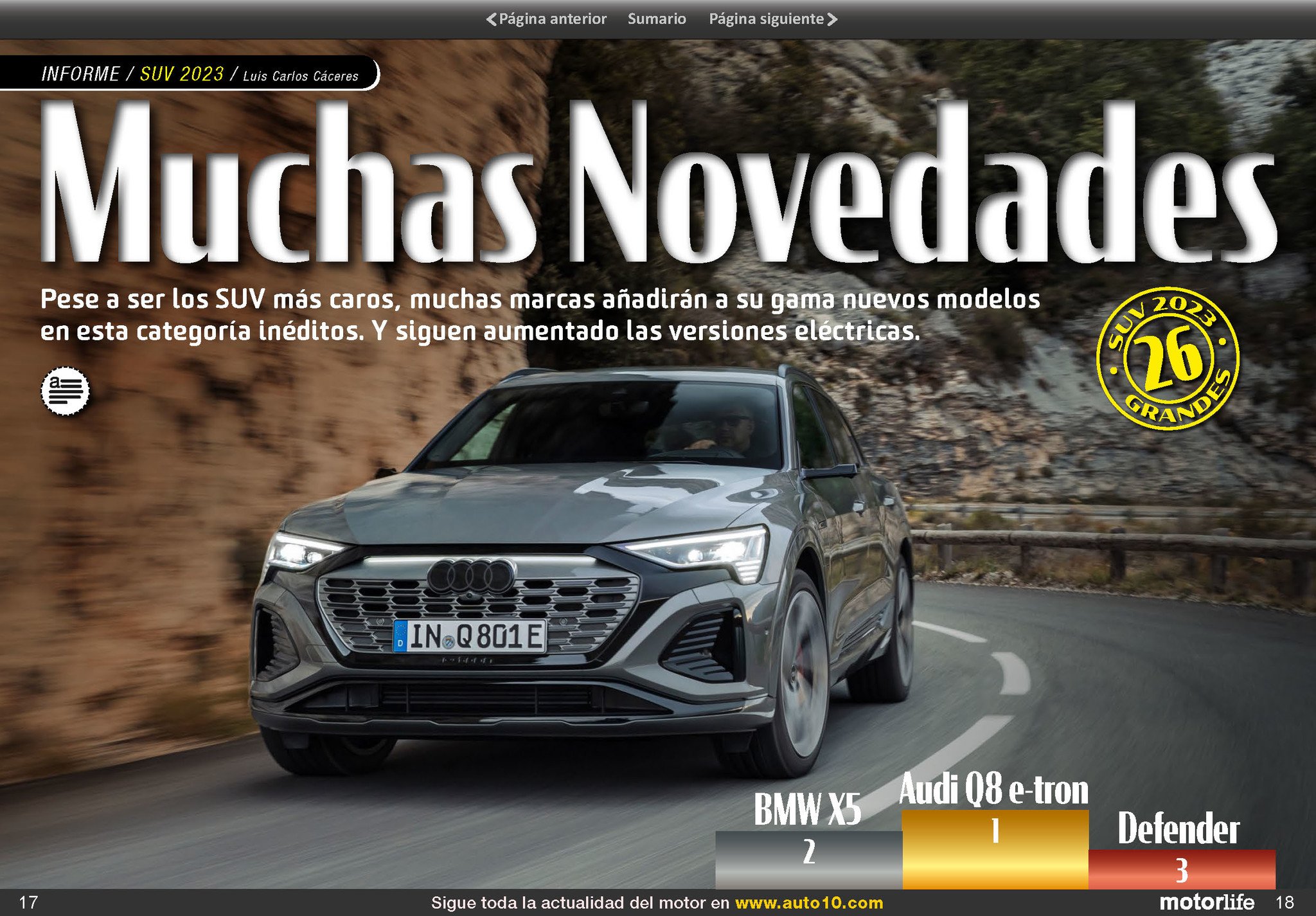 Motorlife Magazine 129: repaso a todas las novedades SUV de este 2023