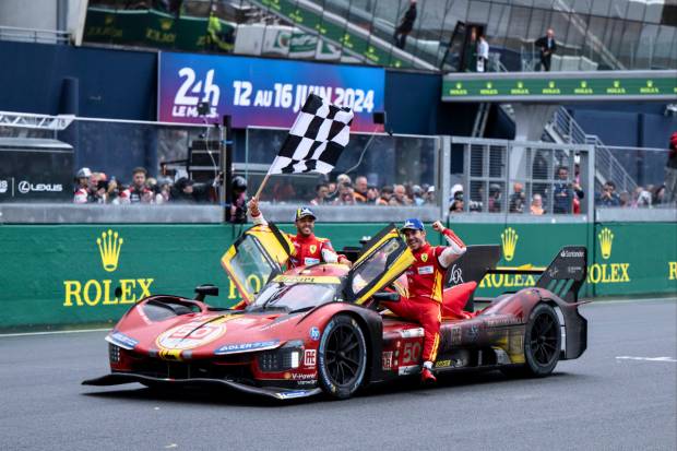24 Horas de Le Mans: Ferrari se lleva su victoria número 11 con un español a los mandos