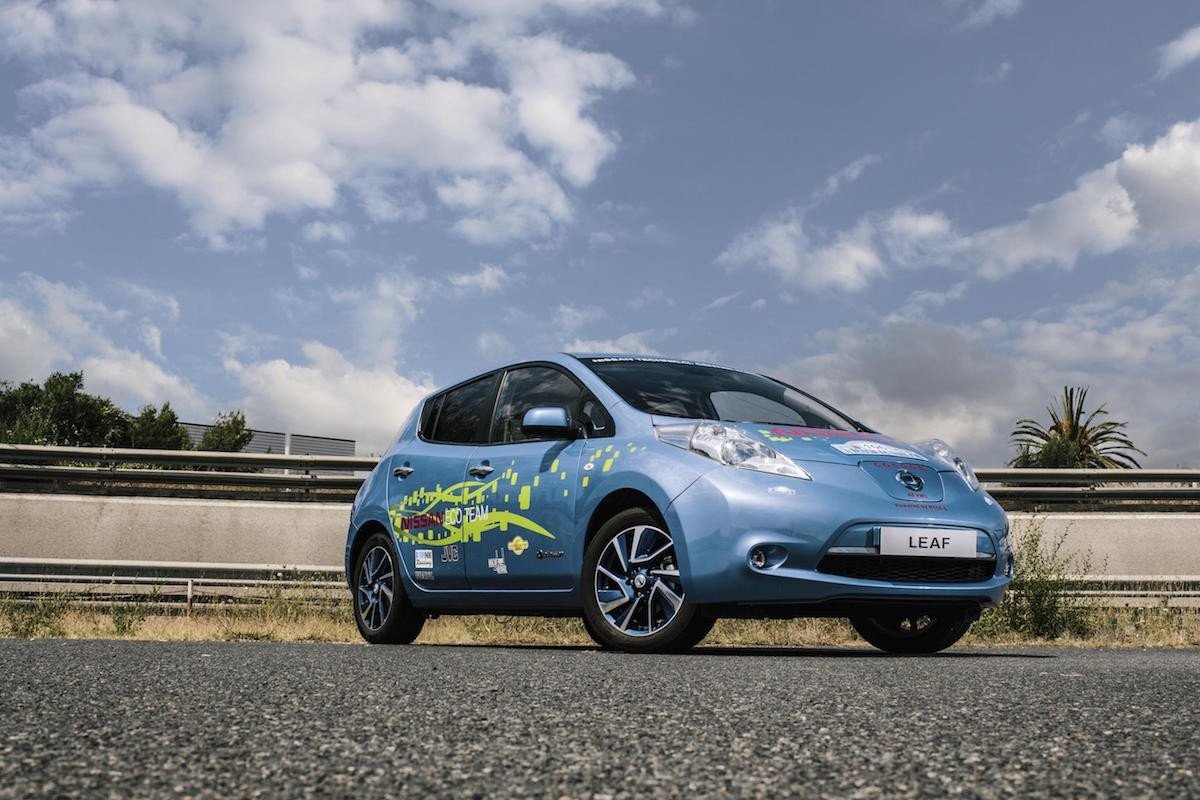 Nissan Leaf con 400 km de autonomía, pero sin asientos traseros