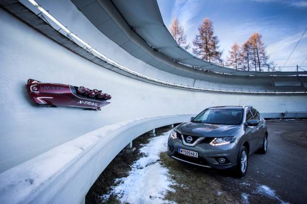 El primer Bobsleigh de siete plazas del mundo es un Nissan