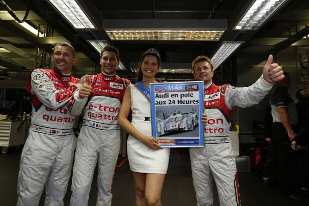 24 Horas de Le Mans: Audi en pole