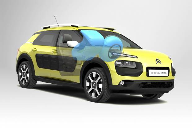 Cómo funciona el Airbag in Roof del Citroën C4 Cactus