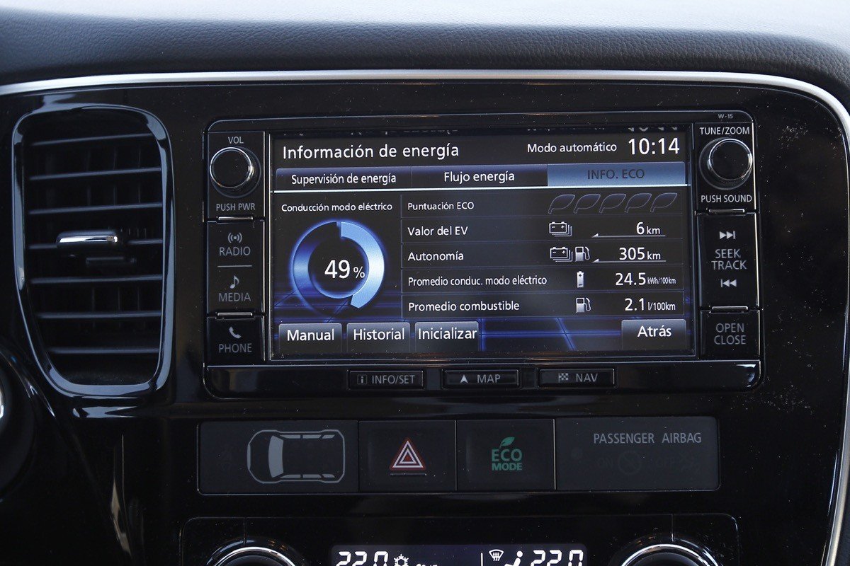 Mitsubishi Outlander PHEV, prueba y opinión, parte 2