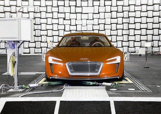 Audi investiga en la acústica de los coches eléctricos
