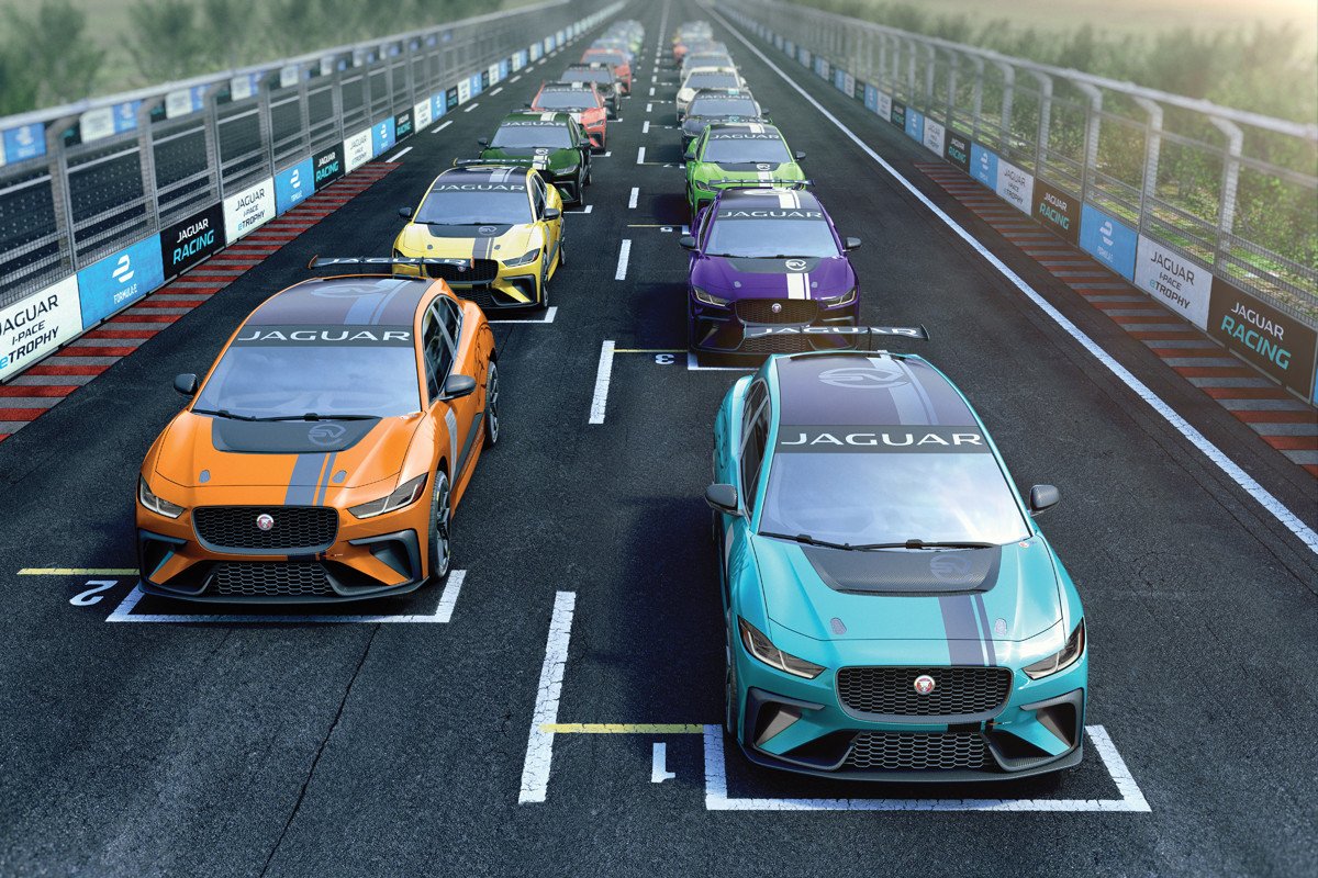 Jaguar I-PACE eTrophy, la carrera de eléctricos telonera de la Fórmula E