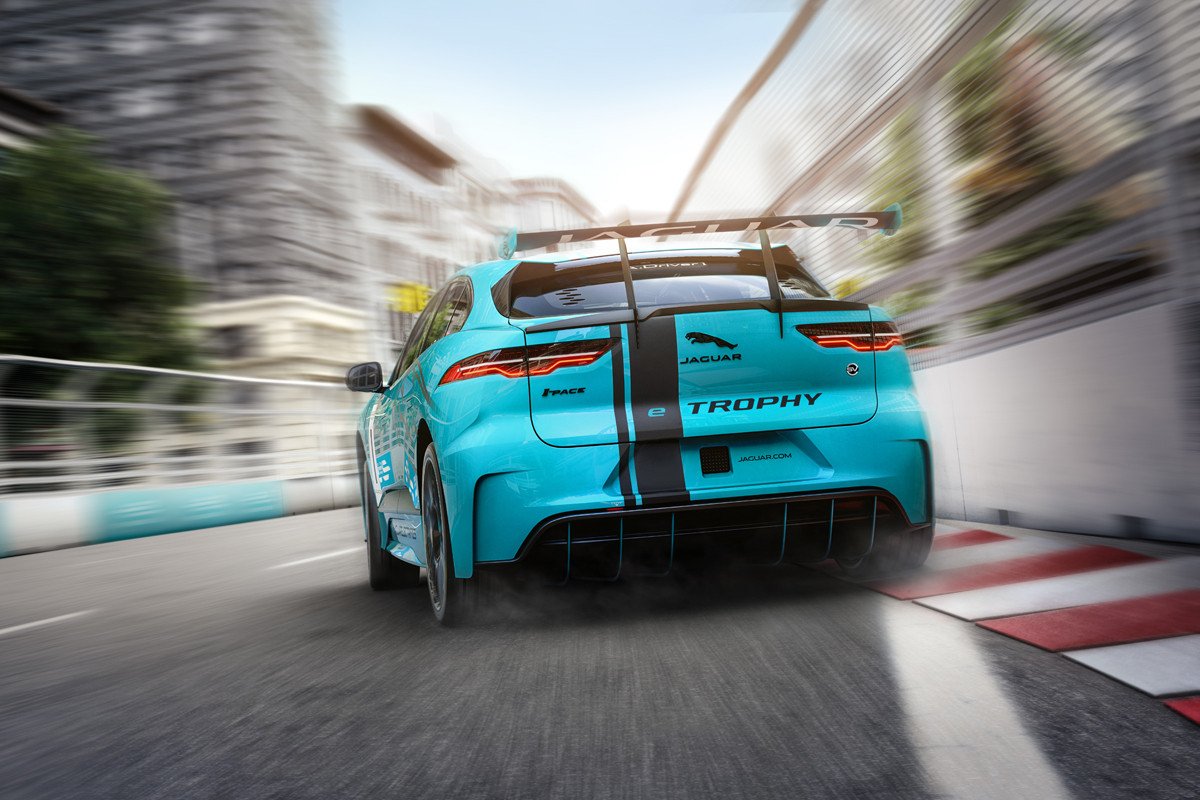 Jaguar I-PACE eTrophy, la carrera de eléctricos telonera de la Fórmula E