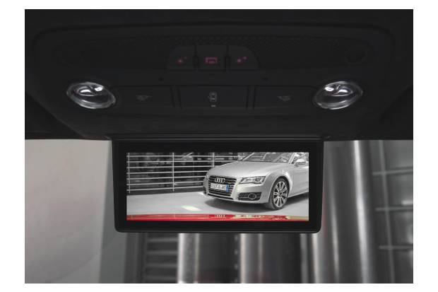 Retrovisor digital para el deportivo eléctrico Audi R8 e-tron