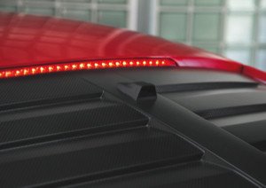 Retrovisor digital para el deportivo eléctrico Audi R8 e-tron
