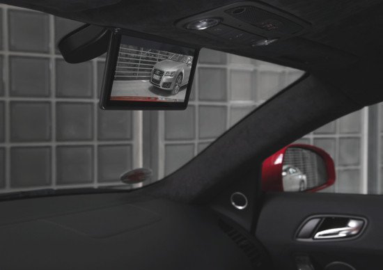 Retrovisor digital para el deportivo eléctrico Audi R8 e-tron