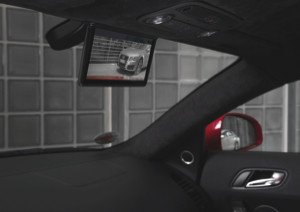 Retrovisor digital para el deportivo eléctrico Audi R8 e-tron