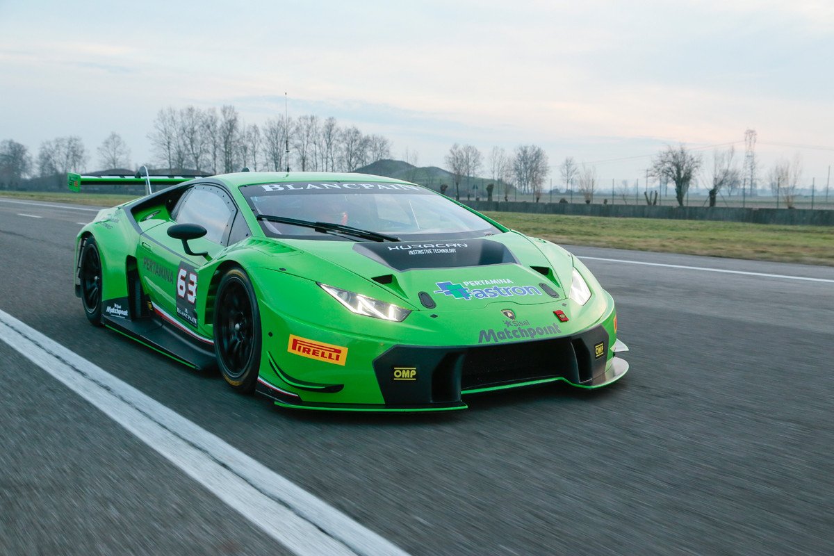 Lamborghini presenta su coche de carreras: Huracán GT3 Lamborghini presenta su coche de carreras: Huracán GT3