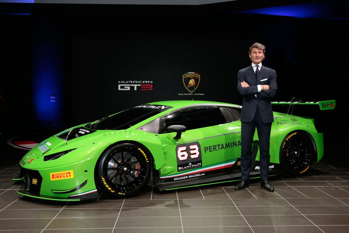 Lamborghini presenta su coche de carreras: Huracán GT3 Lamborghini presenta su coche de carreras: Huracán GT3