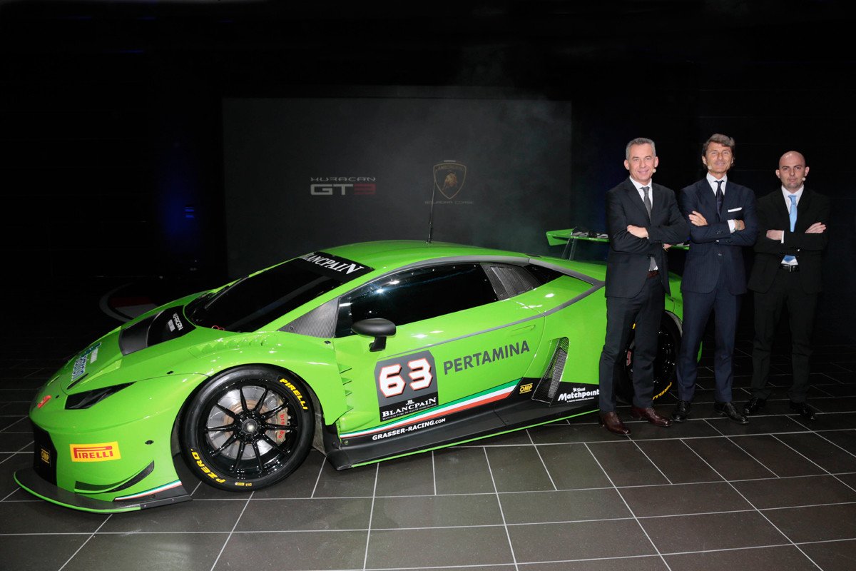Lamborghini presenta su coche de carreras: Huracán GT3 Lamborghini presenta su coche de carreras: Huracán GT3