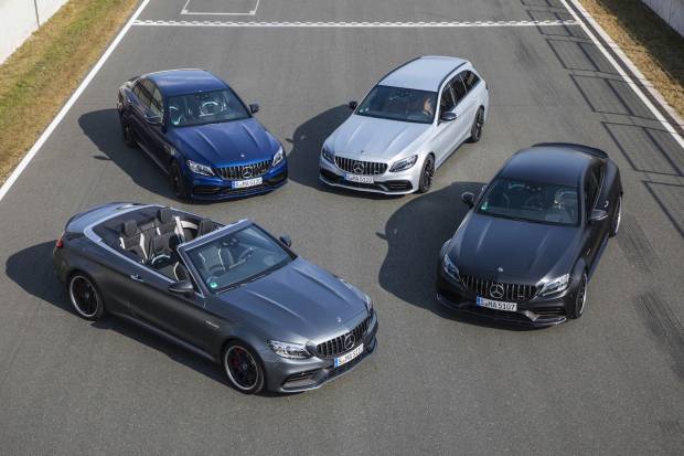 Gama Mercedes-AMG C 63, mejoras de chasis y cambio